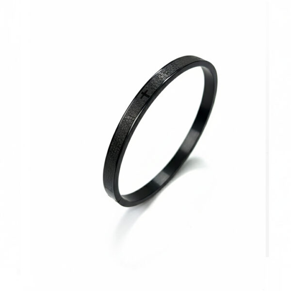 Bracelete Pai Nosso em Aço