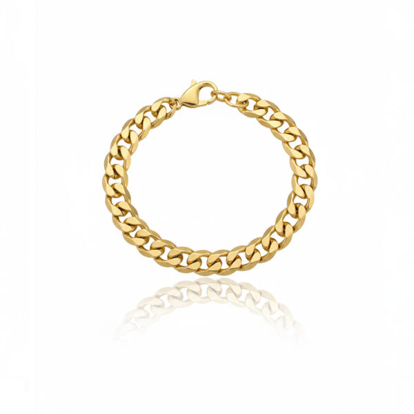 Pulseira Elo Grumet Grosso em Aço
