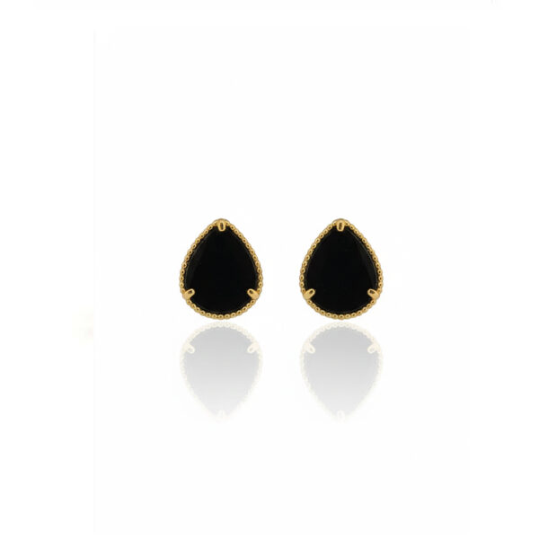 Brinco Gota Banhado em Ouro 18k