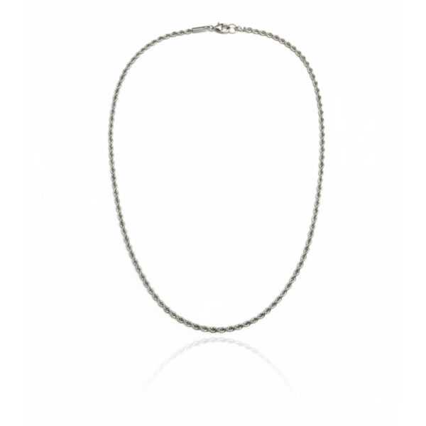 Colar Elo Baiano 2 mm em Aço