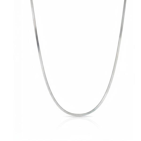 Colar Fita 3mm em Aço