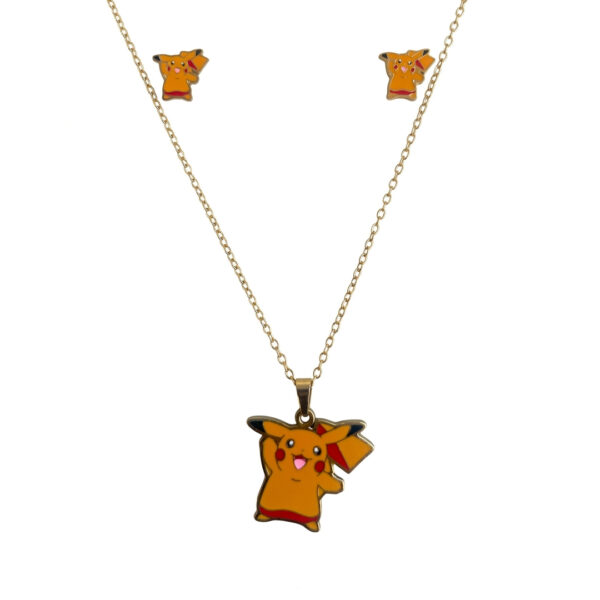 Conjunto Pikachu em Aço