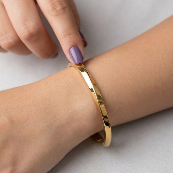 Bracelete Regulavel em Aço