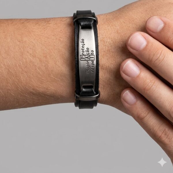 Pulseira Proteção, Inspiração e Respeito