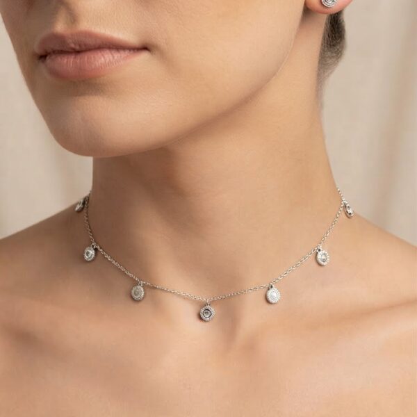 Conjunto Mandalinhas Delicado Cravejado Banhado em Ouro 18k