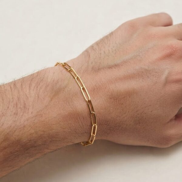 Pulseira Cartier em aço inoxidável estilo premium